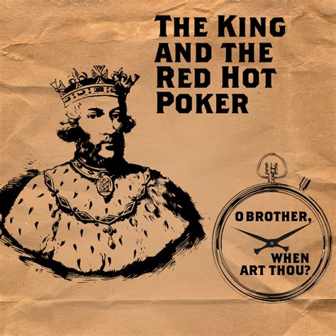 king edward ii red hot poker